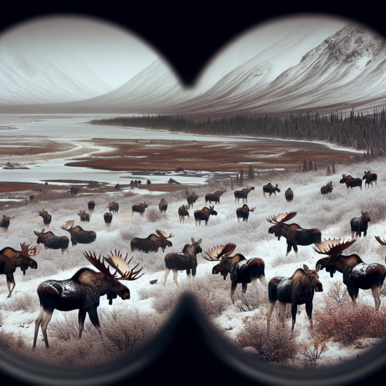 Less-reliable fall snow makes Alaska moose population surveys more difficult