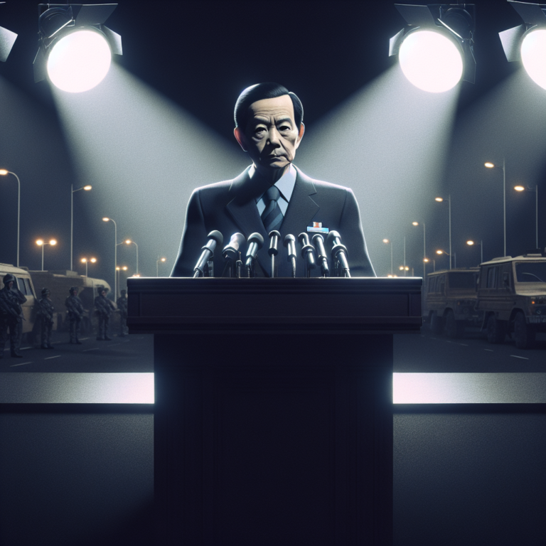 South Korea’s Yoon Declares Martial Law in Emergency Address – Bloomberg