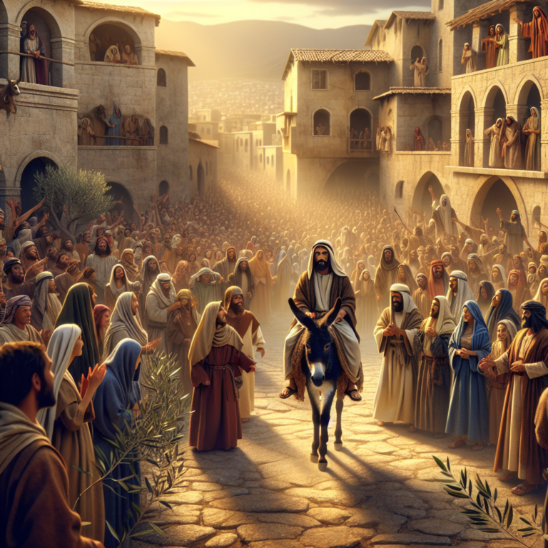 Discover the Joyful Acclamation: How Matthew 21:9 Can Uplift Your Spirit in Everyday Life