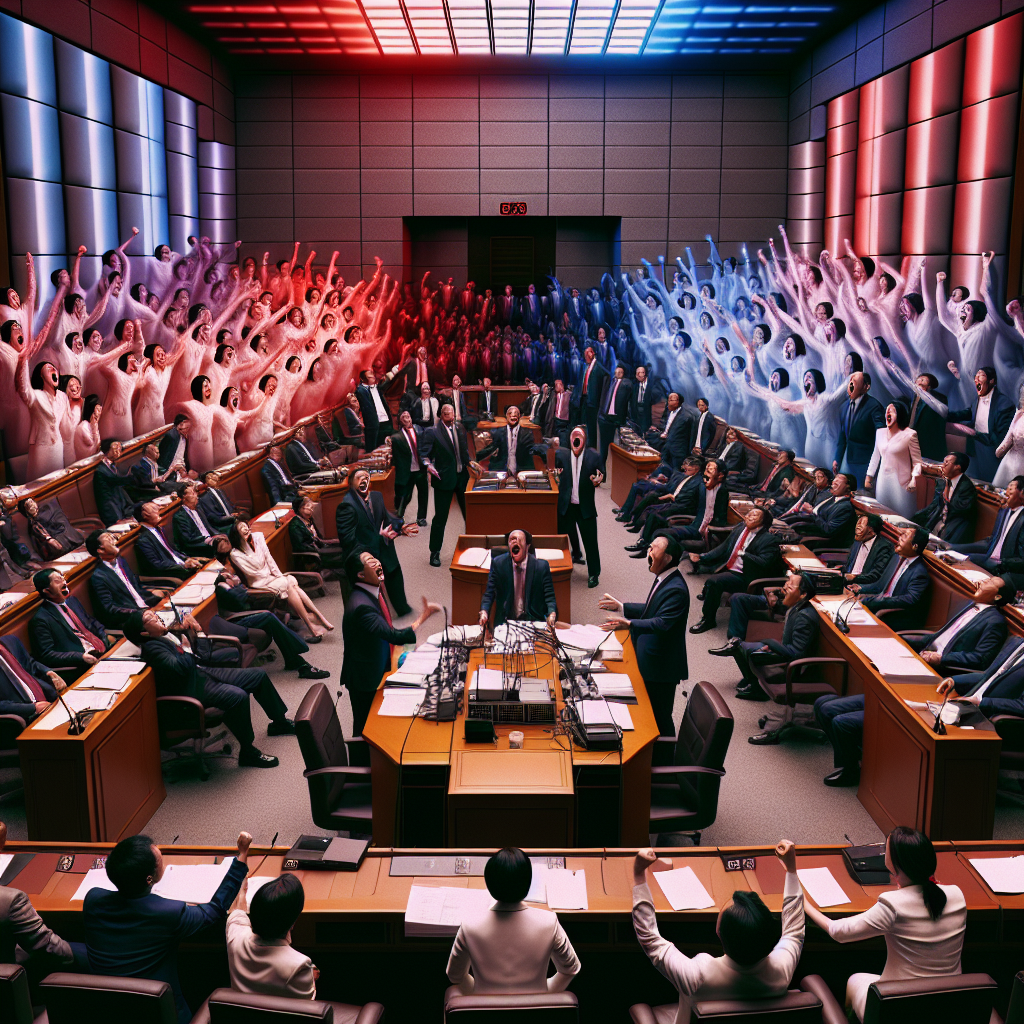 Shouting, curses as South Korean president's party boycotts martial law impeachment vote - Reuters