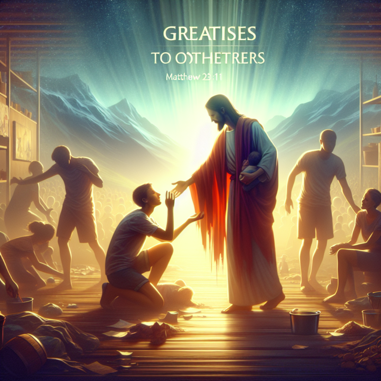 Unlock the Secret to True Greatness: Discover How Serving Others Transforms Your Spirit