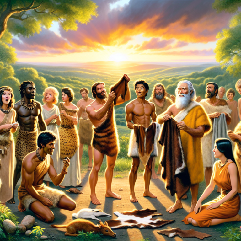 When did early humans first start wearing clothes?