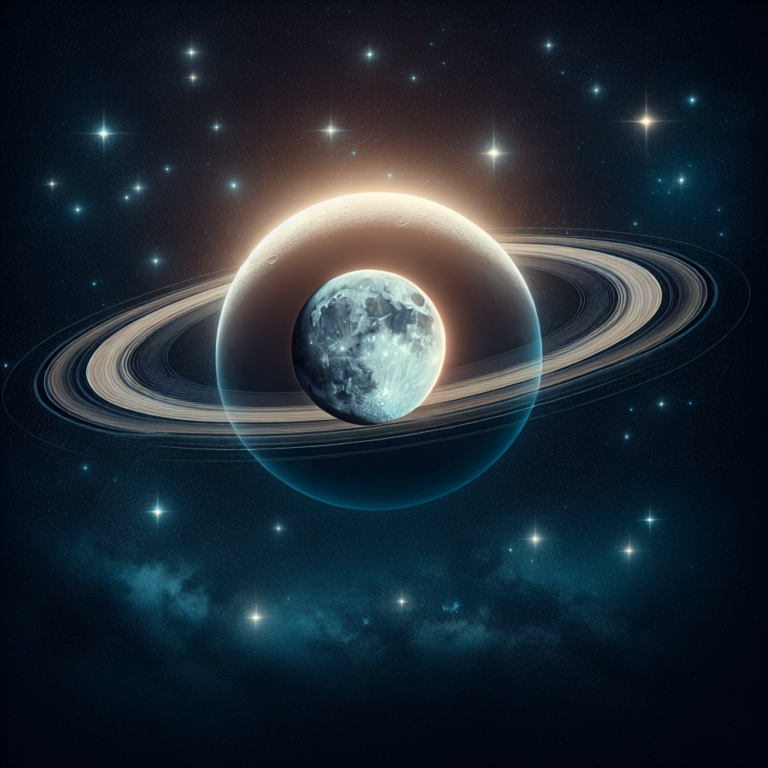 See the moon cozy up to Saturn during ‘conjunction’ today