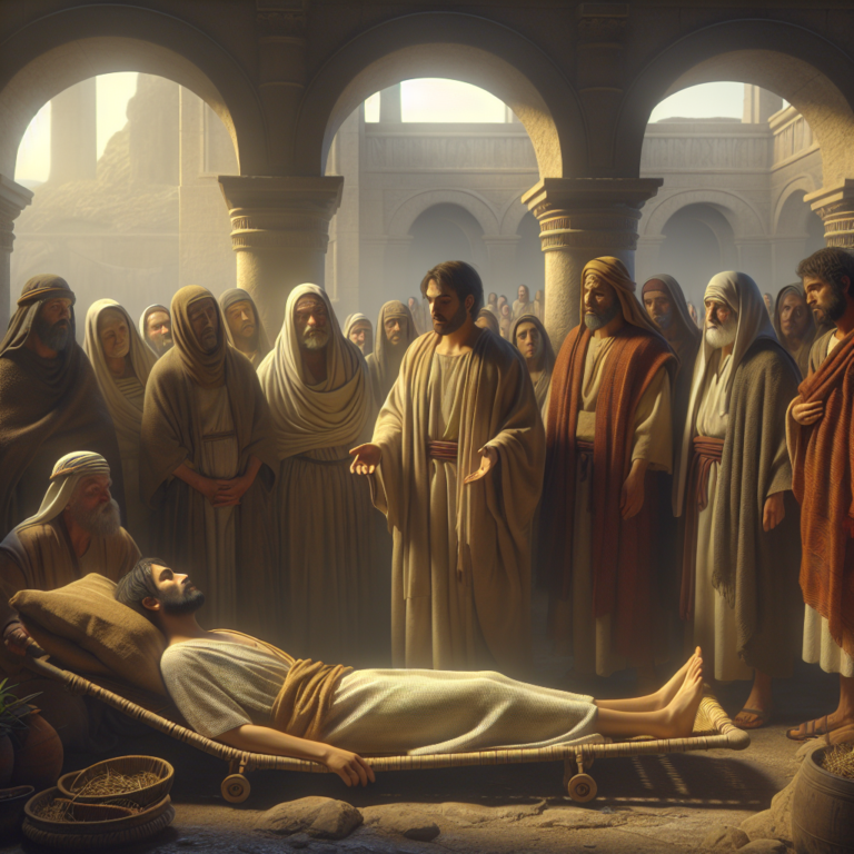 Arise and Walk: Faith and Forgiveness in the Story of the Paralytic Man