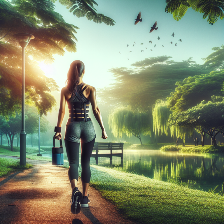 Can you burn body fat just by walking and wearing a weighted vest? New research