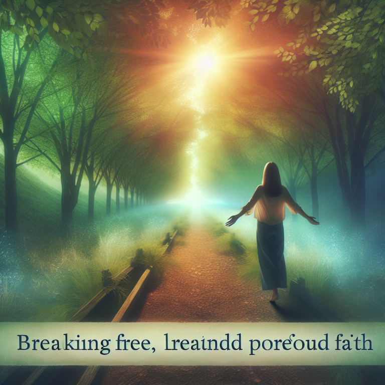 Breaking Free: A Journey to Breathe Deeply in Faith