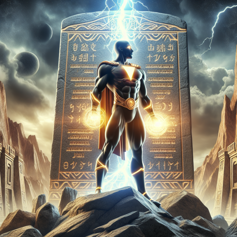 Black Adam and the Bible: Exploring Themes of Power and Redemption