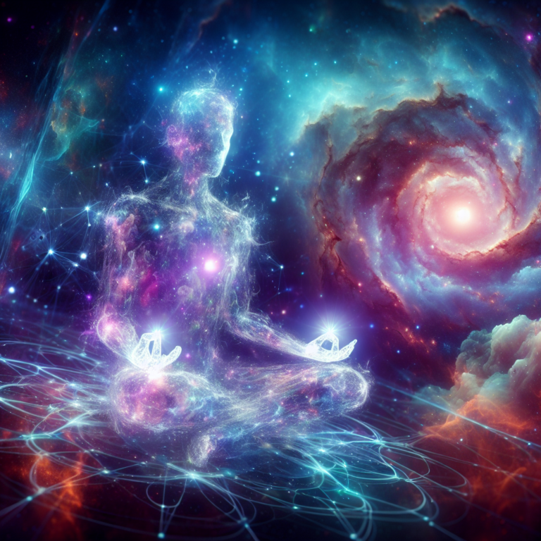 Quantum Reflections: Journeying into the Divine Interconnection