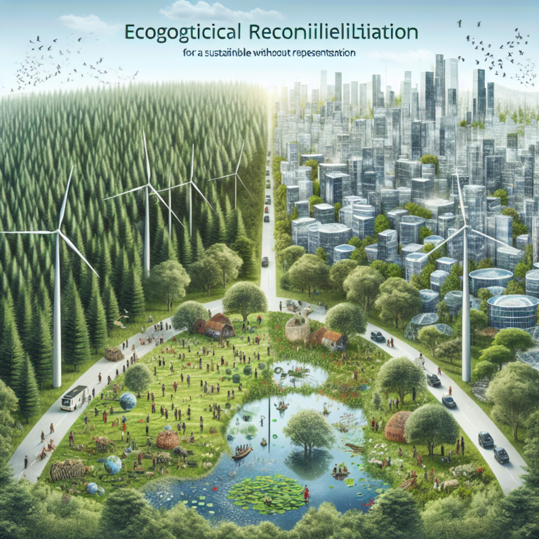 Ecological Reconciliation: Bridging the Divide Between Conservation and Community for a Sustainable Future