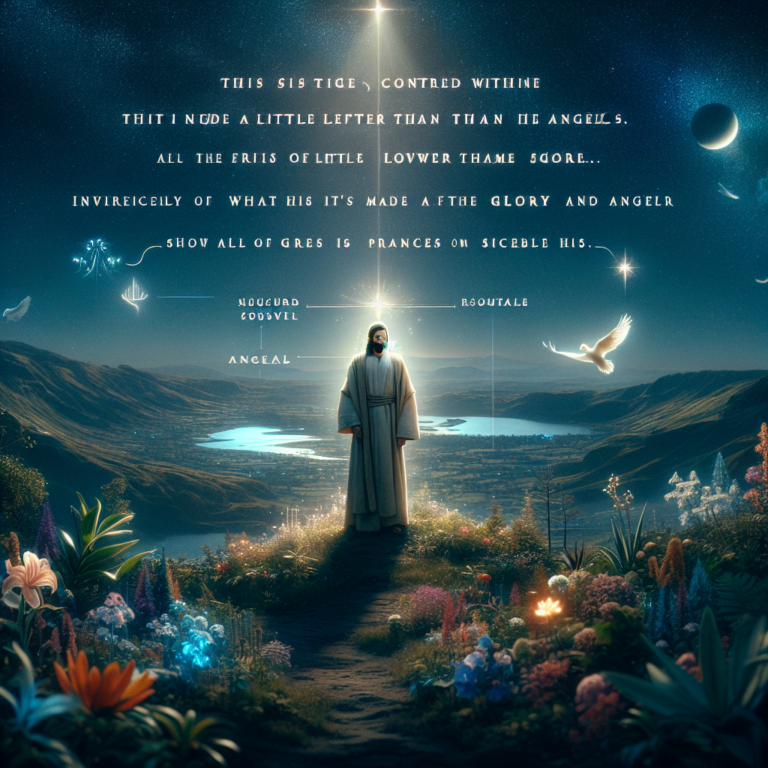 Seeing Jesus: Understanding His Sacrifice and Glory in Hebrews 2:9