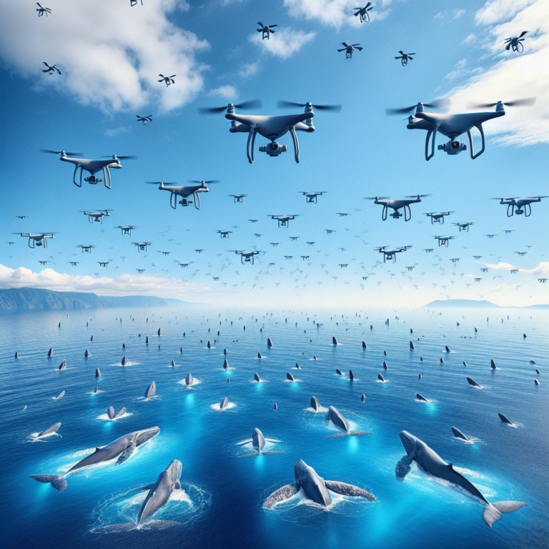 Drones record hundreds of whales in Pacific, revealing ‘novel insights,’ study finds – The Seattle Times