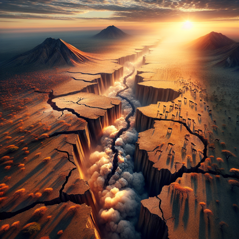 A huge fault opens up in Africa, heralding the formation of a new ocean sooner than expected