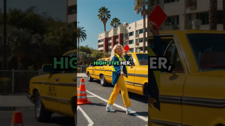 Kaia Gerber’s elementary school crossing guard was Pamela Anderson  She ‘wore the yellow safety vest