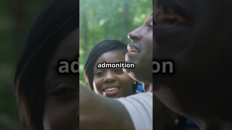 The True Meaning of Admonition | Why Real Friends Help You Grow, Not Tear You Down