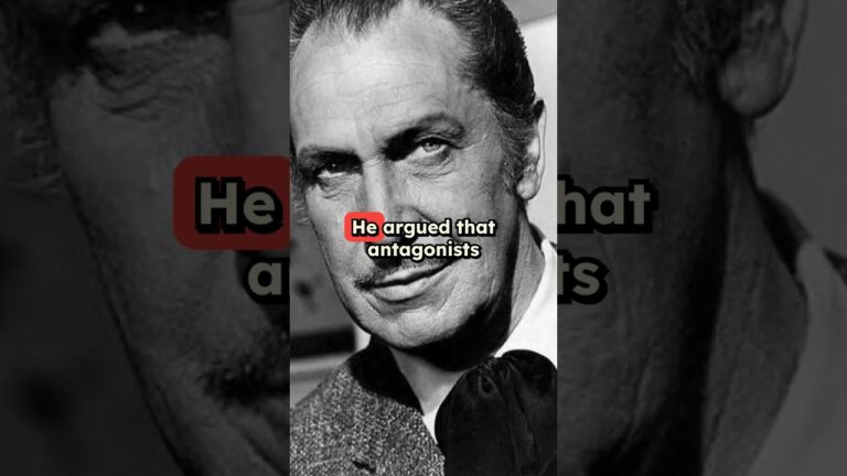 Why Vincent Price Always Chose The Villain