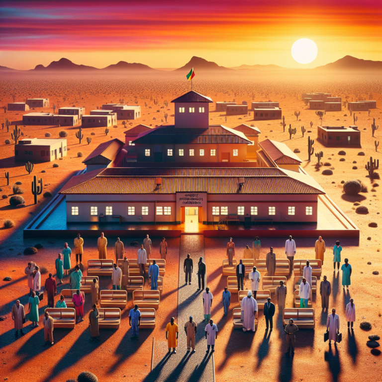 Only psychiatric hospital in Mauritania, Africa, has just 20 beds for 5 million people