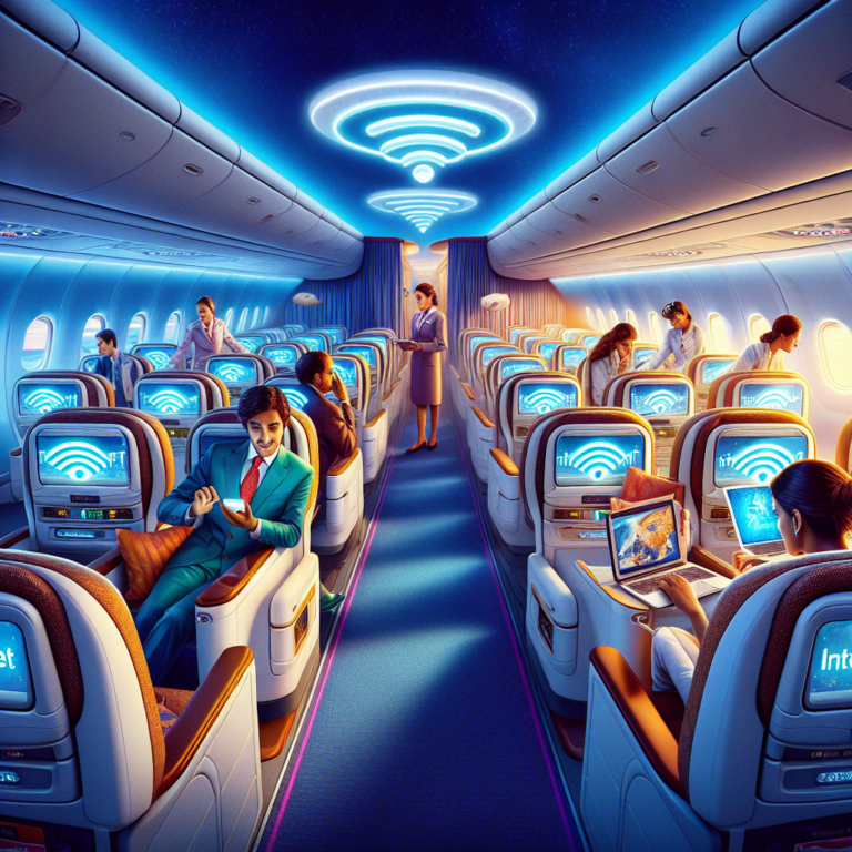 The first airline in India to offer internet connectivity on flight – Hotelier India