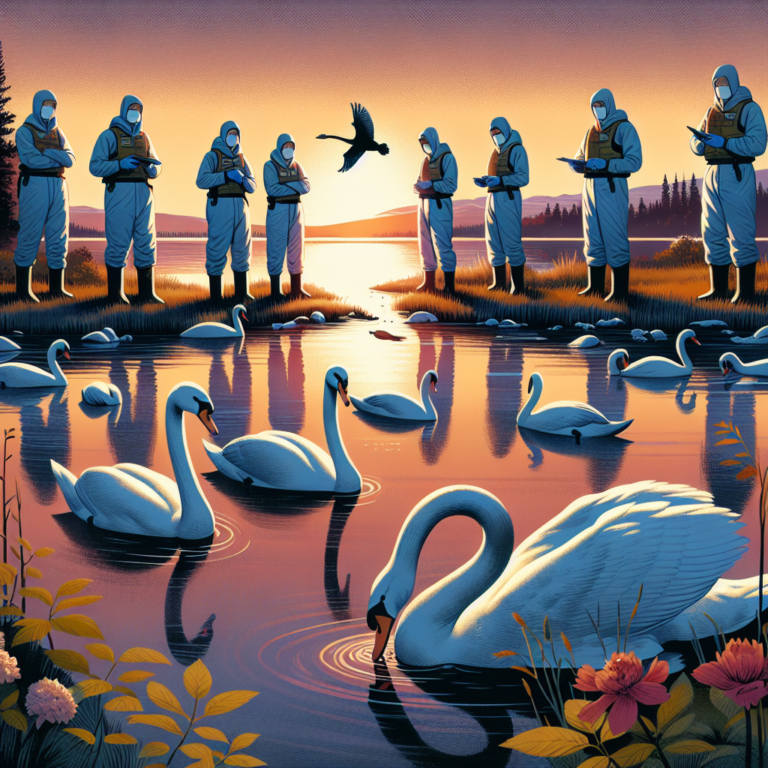 More swans found dead as wildlife officials track the bird flu