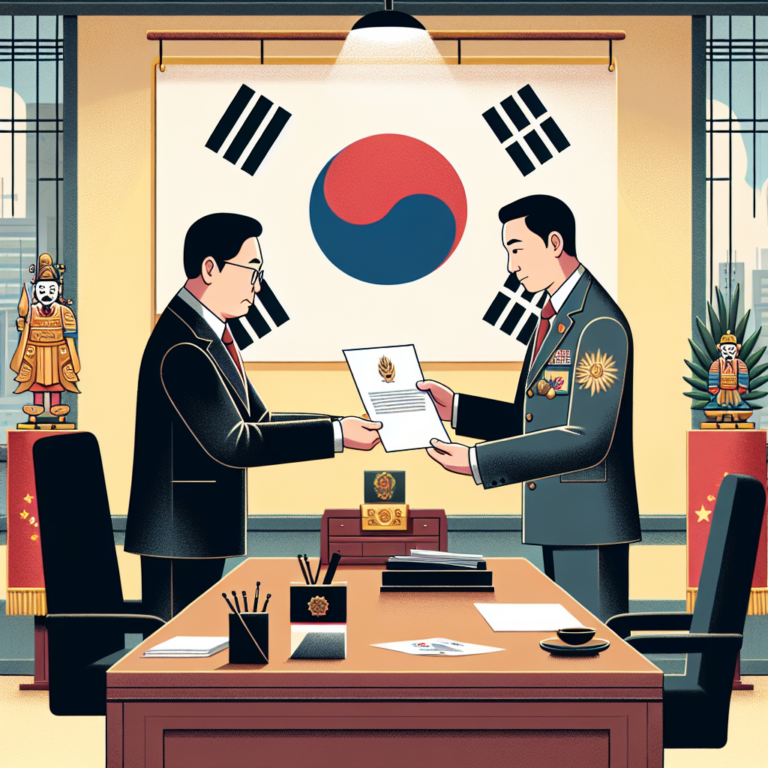 South Korea’s acting leader accepts resignation of presidential security chief