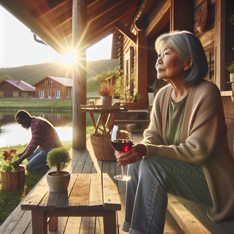 Retirement raises depression risk — but a glass of wine may help