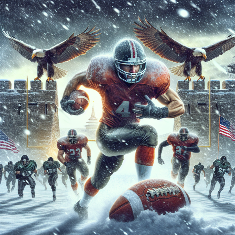 Eagles ride Saquon Barkley heroics, late defensive stand to snowy victory over Rams and NFC title game berth
