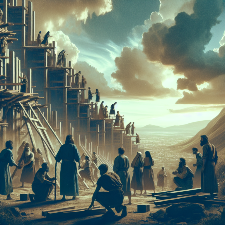 Strength and Courage: Embracing God’s Promise in Haggai 2:4