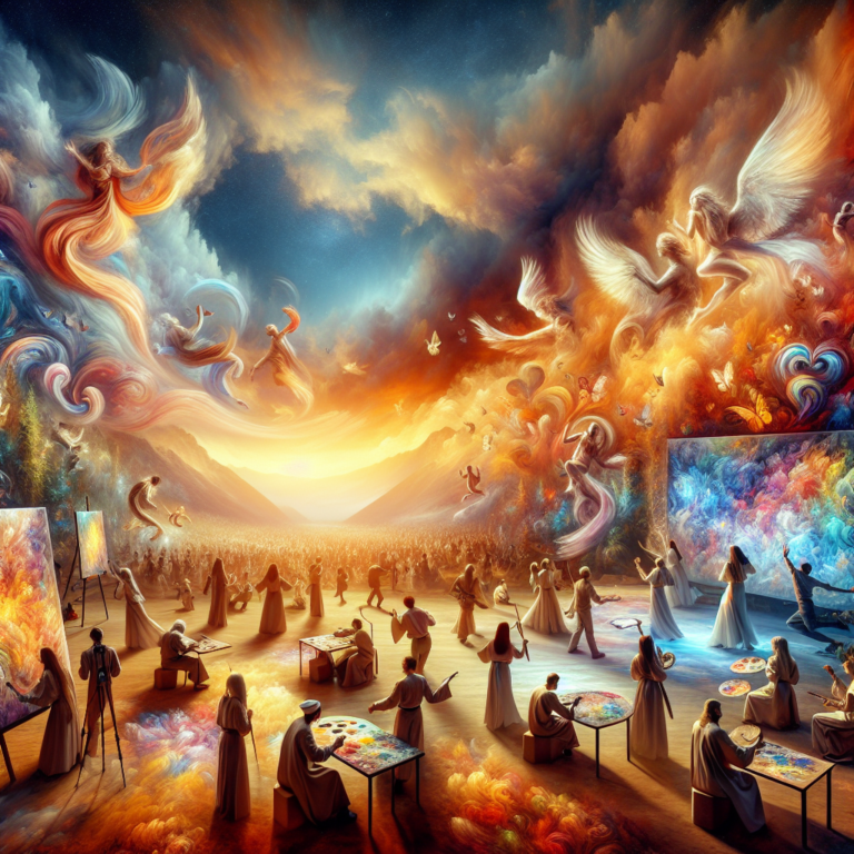 Canvas of Praise: Cultivating Creativity in Worship