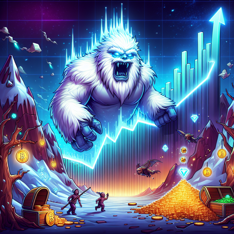 ETH price dips, meanwhile Yeti Ouro thrives in P2E gaming market