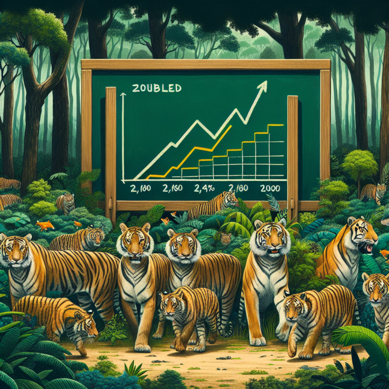 India’s tiger population doubles in a decade offering key lessons