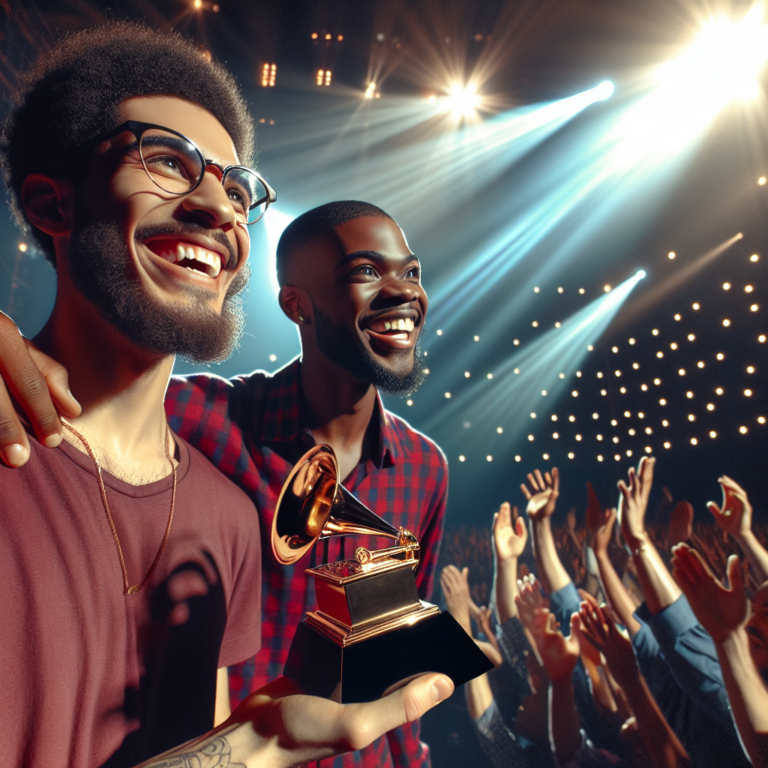 26-year-old Raleigh, North Carolina native Its2ezzy wins first Grammy for song with Chris Brown
