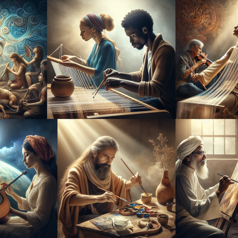 Crafted in Worship: Embracing the Divine through Creative Arts