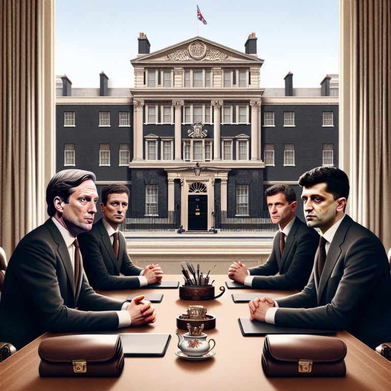 Keir Starmer and Volodymyr Zelensky to meet at Downing Street