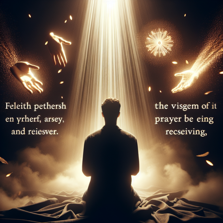 Believing Through Prayer: Understanding Mark 11:24