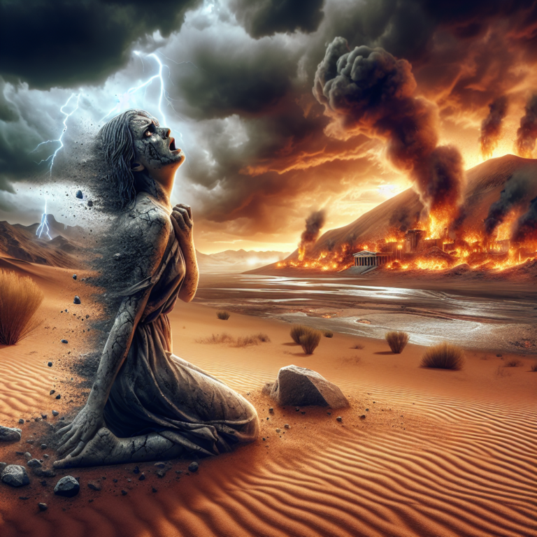 Frozen in Time: The Perilous Consequence of Looking Back – The Story of Lot’s Wife in Genesis 19:26