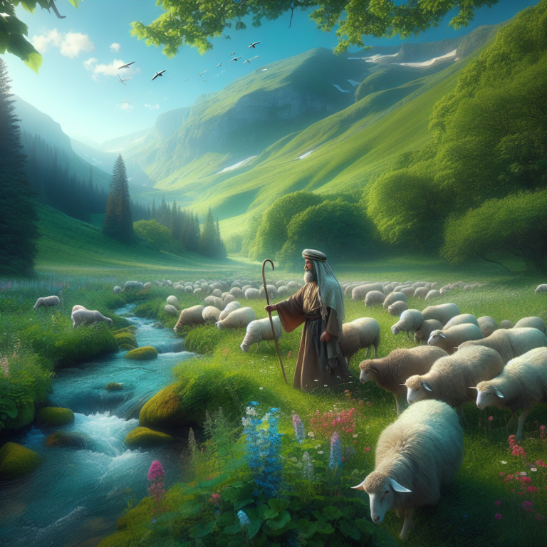 Finding Peace in the Shepherd’s Care: A Devotional Reflection on Psalm 23:1