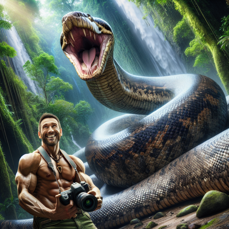 A giant anaconda, never before seen by humans, was discovered thanks to Will Smith.