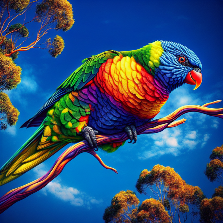 Rainbow lorikeet is our most commonly spotted bird, Australia’s largest citizen science event finds | Birds