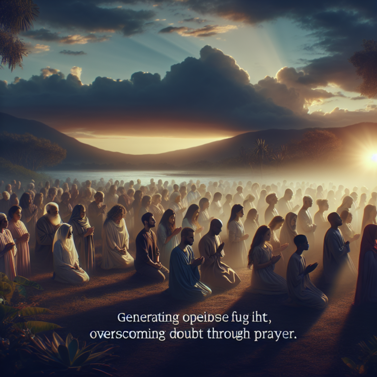 Finding Faith: A Personal Prayer for Overcoming Doubt