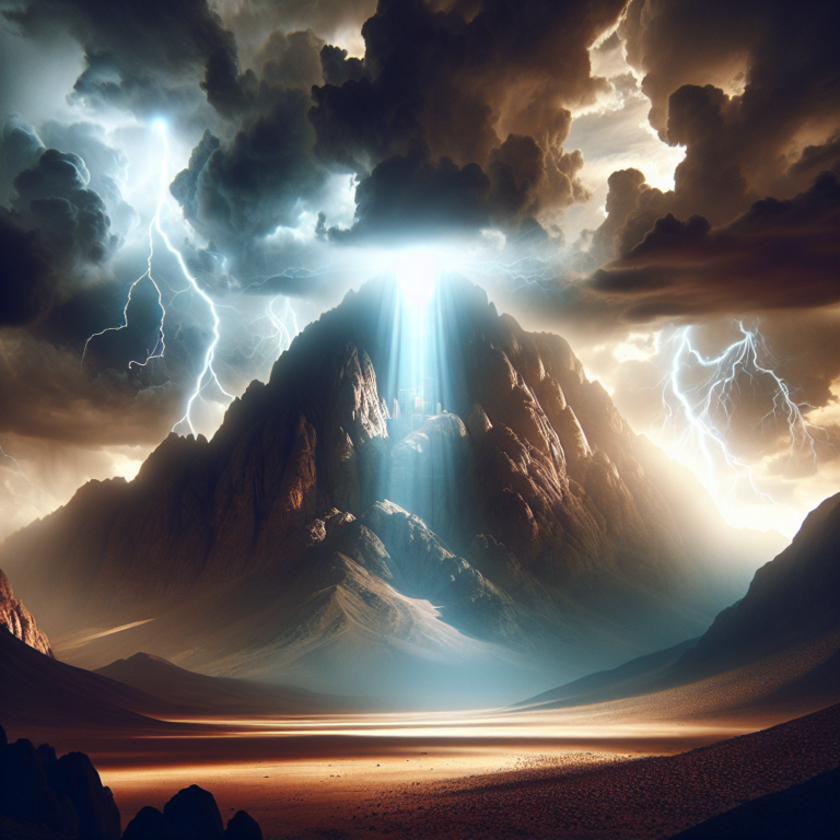Awakening the Thunder: The Divine Encounter at Mount Sinai