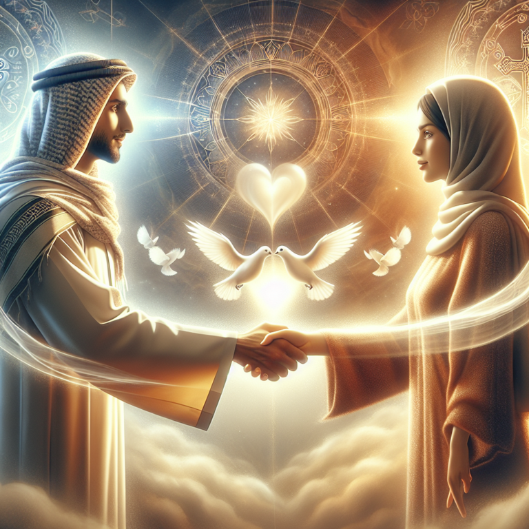 Handshake of Grace: Connecting Hearts in Faith