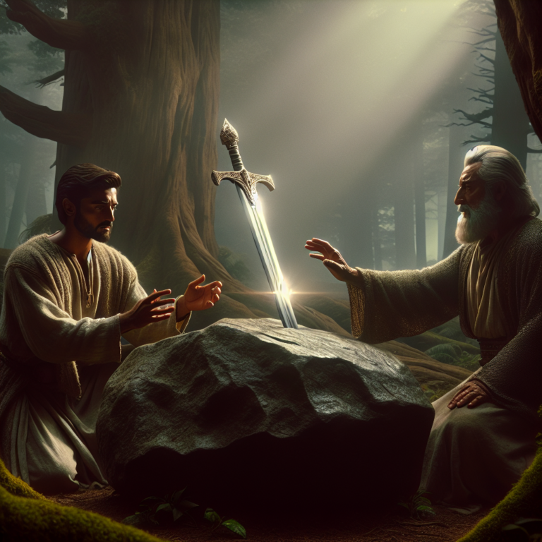 Finding Strength and Wisdom: A Devotional Inspired by The Sword in the Stone
