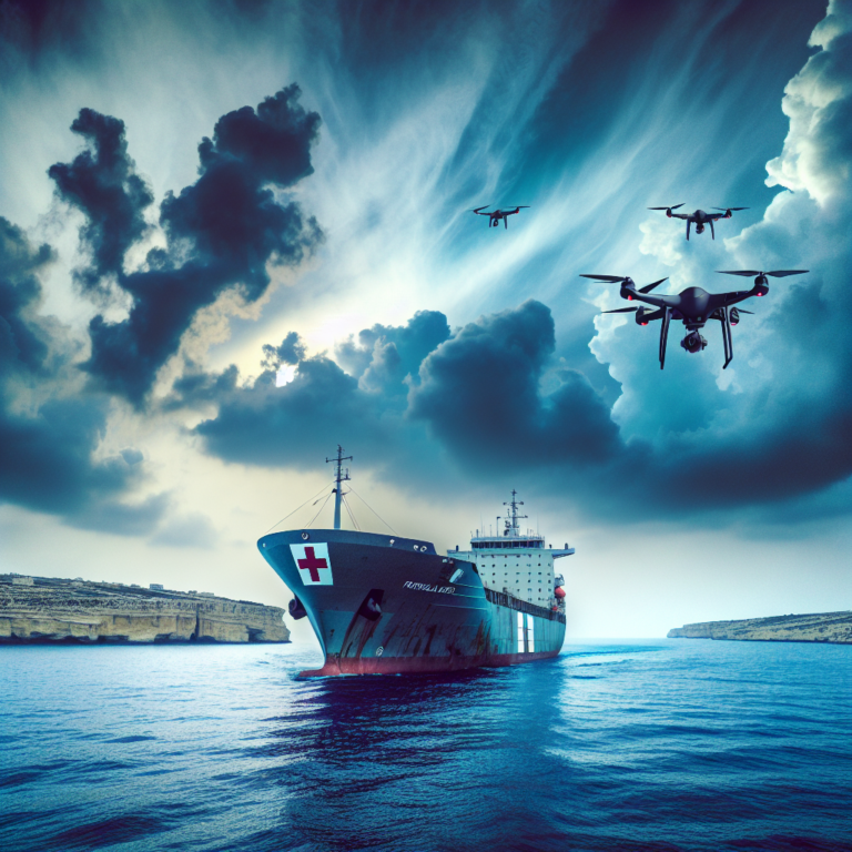 Organizers say ship carrying aid for Gaza hit by drones near Malta – The Washington Post