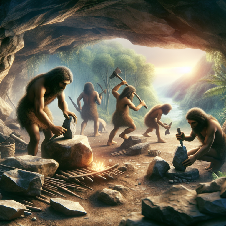 400,000 year-old stone tools show tech advances of early humans