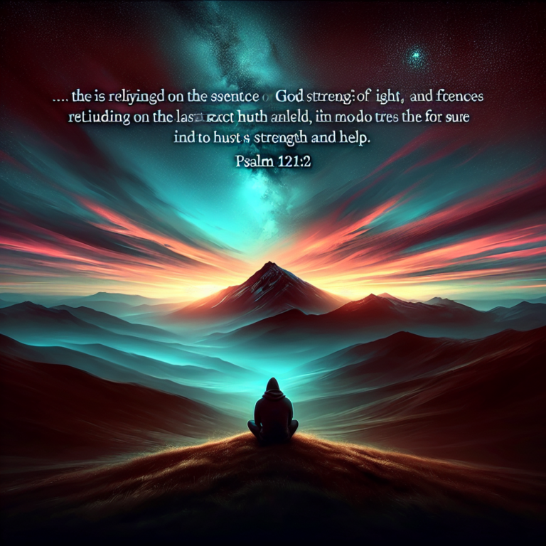 Finding Strength in Psalms 121:2: Help from the Creator
