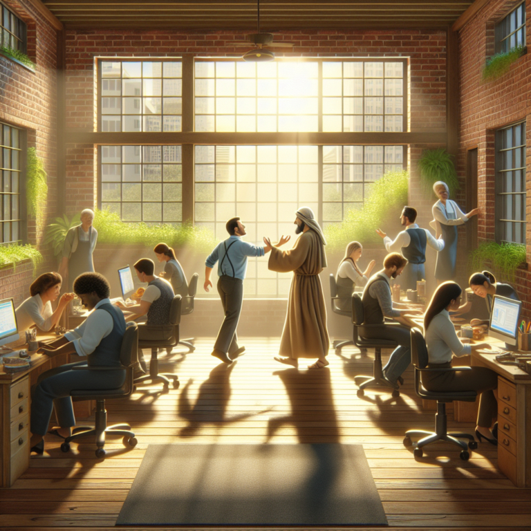 Devotional Title: Grace in the Grind: Cultivating Christlike Culture in the Workplace