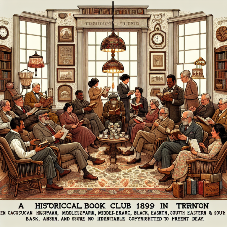 There’s a book club in Trenton that started in 1899 and is still going strong