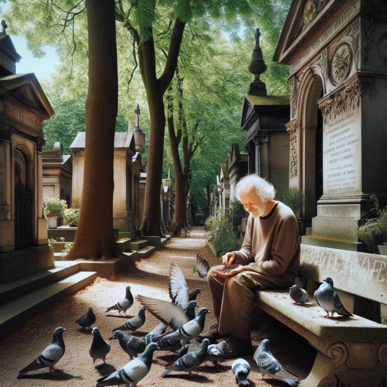 The Quiet Grace of a Candid Moment: A Street Photographer’s Encounter at Père Lachaise