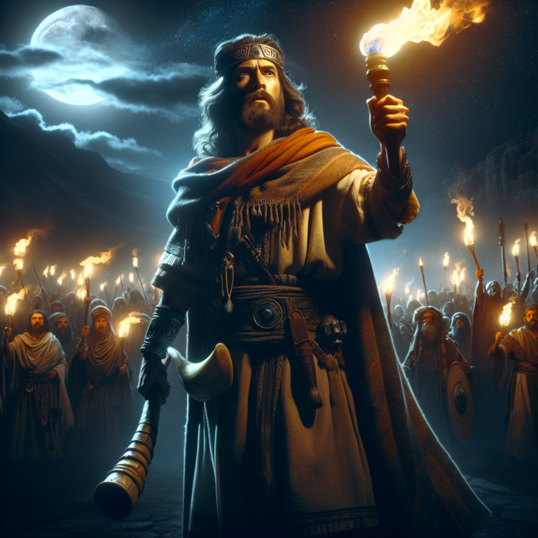 Triumph with Torches: Gideon’s Unconventional Victory in Judges 7:20
