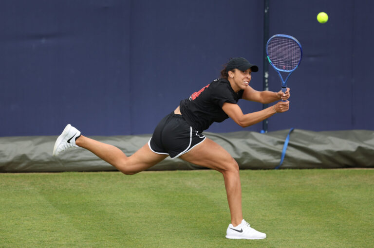 Madison Keys suggests how she’s feeling about her game ahead of Wimbledon and the grass court season