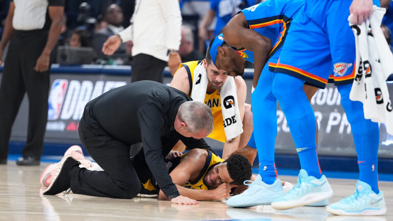 Star guard Tyrese Haliburton has surgery on right Achilles tendon